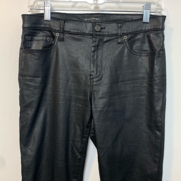 Banana Republic Black Coated Skinny Fit Jean - Picture 5 of 8
